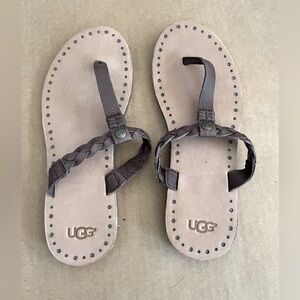 Ugg Brown Flip Flops Women's Size 6